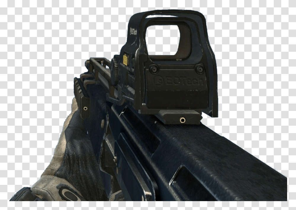 Fad Holographic Sight Mw3 Mw3 Holographic, Gun, Weapon, Weaponry, Call Of Duty Transparent Png