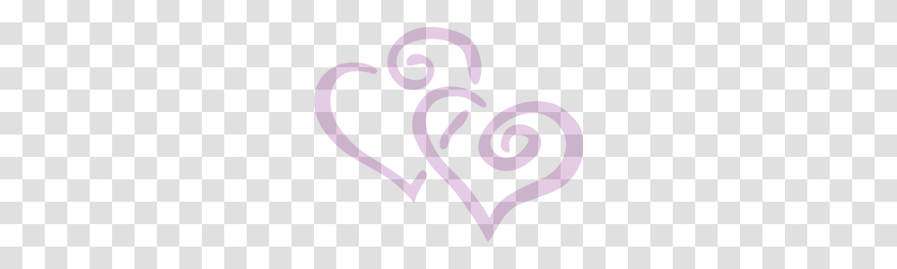 Fade Purple Heart Clip Arts For Web, Alphabet Transparent Png