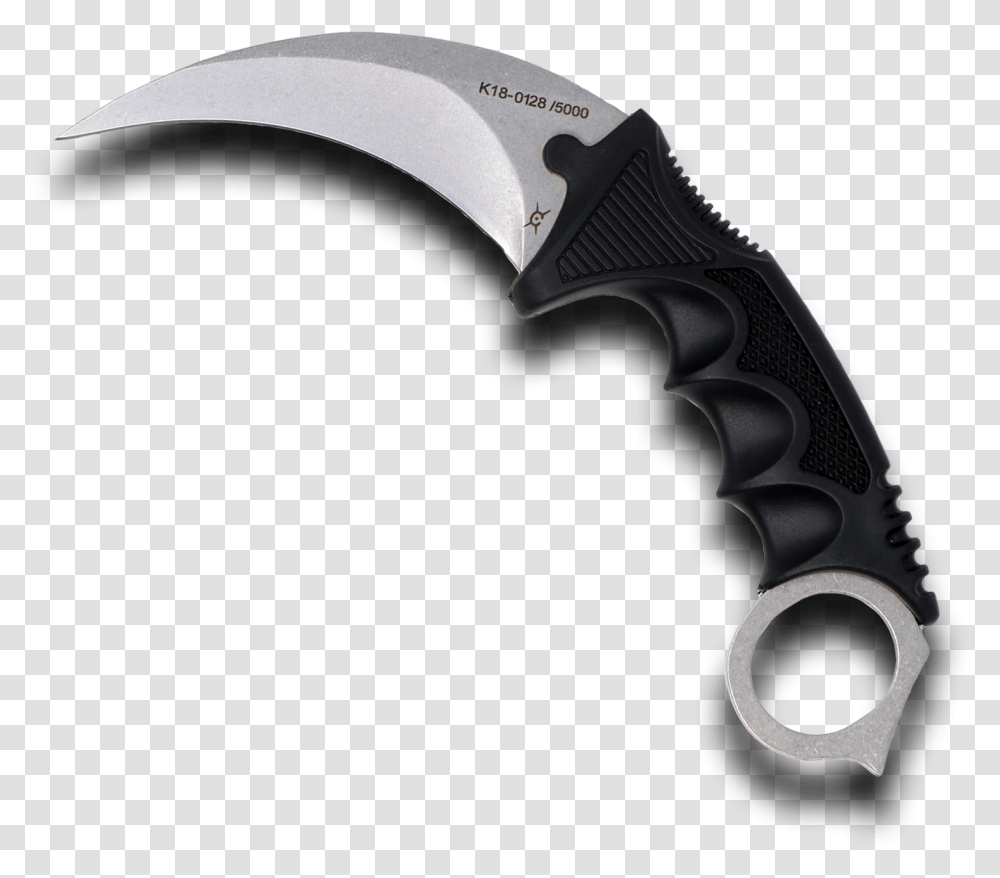Fadecase Karambit Classic Knife Vanilla Fadecase Skins Karambit No Background, Axe, Tool, Weapon, Weaponry Transparent Png