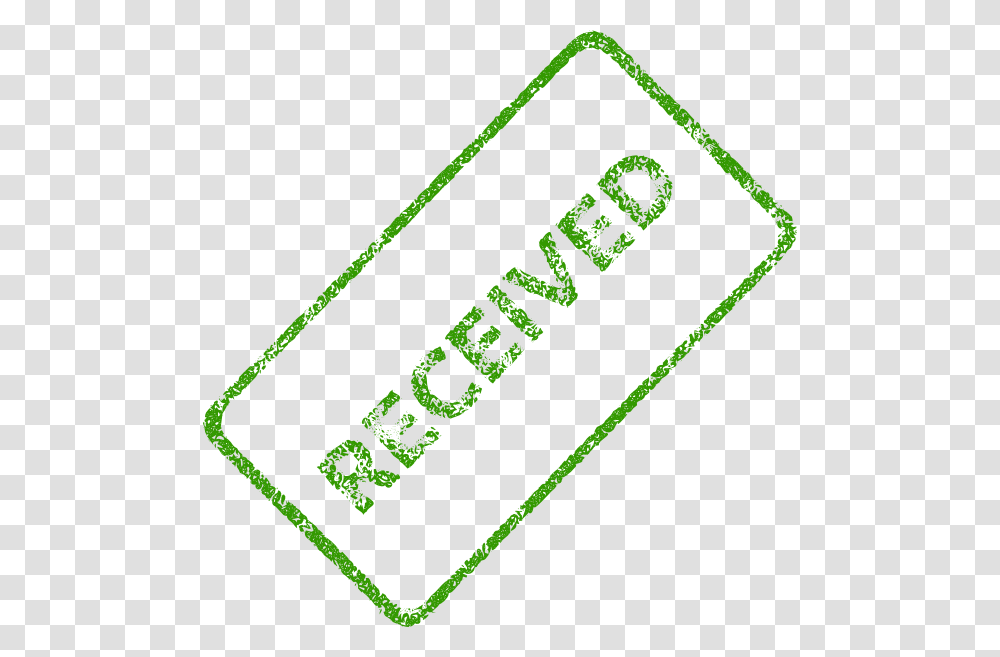 Faded Received Stamp Clip Art, Label, Green, Sticker Transparent Png