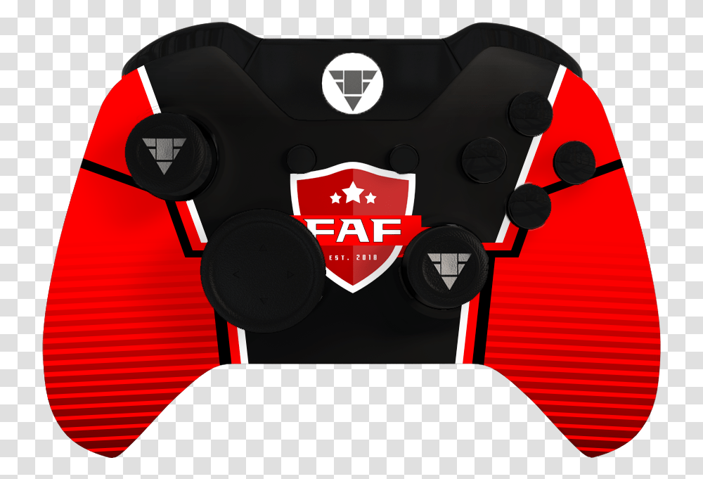 Faf Gaming Xbox One Controller Xbox One S Controller Black Aporia Customs, First Aid, Logo, Symbol, Cushion Transparent Png