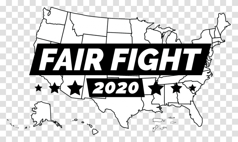Fair Fight High Resolution Blank Map Of The United States, Person, Poster, Advertisement Transparent Png
