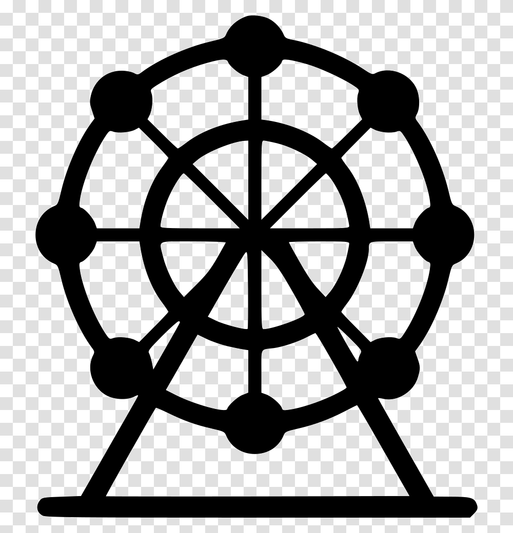 Fair Ii Ship Wheel Black And White, Stencil, Silhouette, Star Symbol Transparent Png