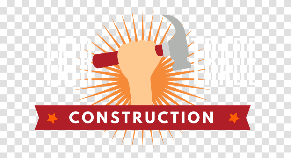 Fair Trade Construction With Native Sons Home Services Language, Hand, Poster, Advertisement, Flyer Transparent Png