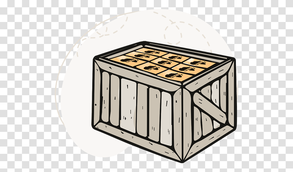 Fairafric - Chocolate Made In Africa Creating Jobs Loving Crates Drawing, Furniture, Tabletop, Clock Tower, Architecture Transparent Png