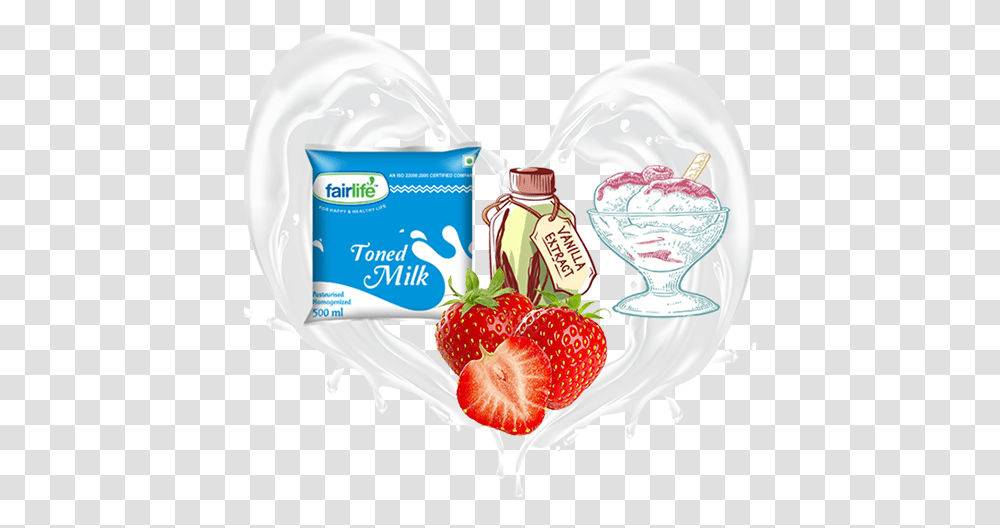 Fairlife Strawberry, Bottle, Fruit, Plant, Food Transparent Png