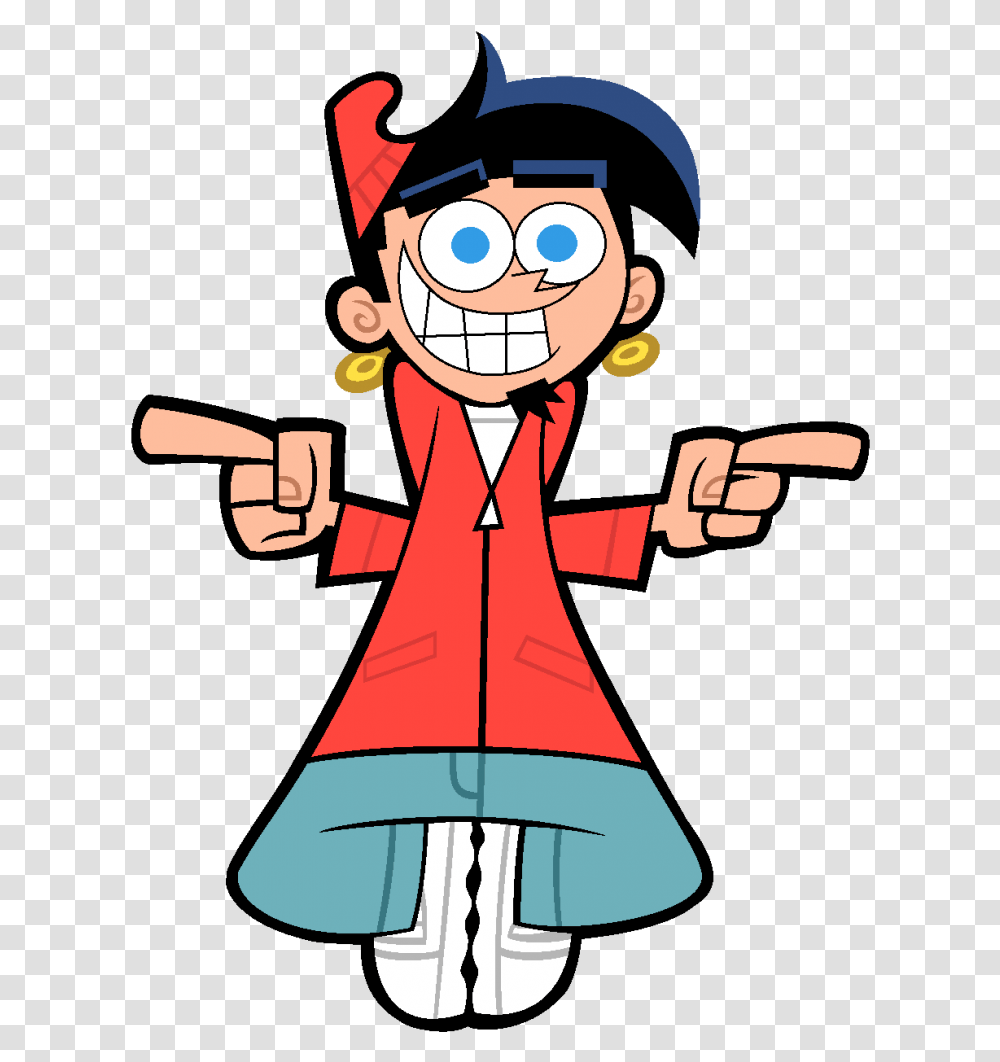 Fairly Oddparents Chip Skylark, Hand, Performer, Face, Magician Transparent Png