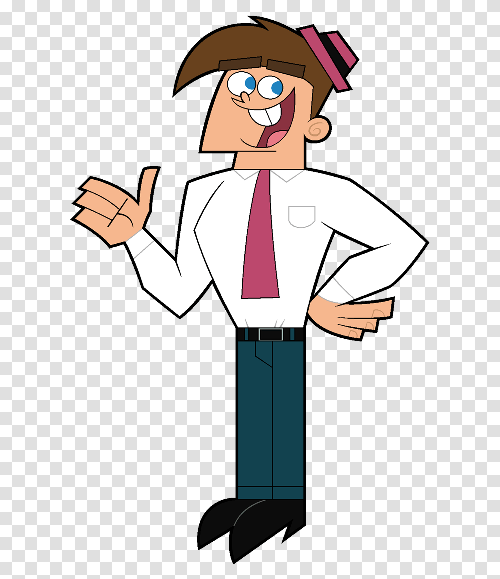 Fairly Oddparents The Next Generation Clipart Fairly Oddparents Clipart Black And White, Performer, Cross, Waiter Transparent Png