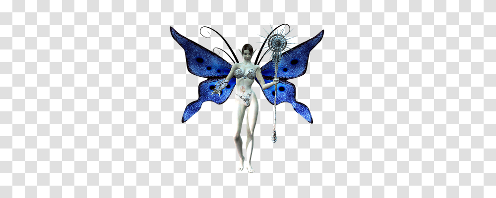 Fairy Person, Human, Head, Figurine Transparent Png