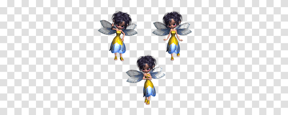 Fairy Person, Doll, Toy, Figurine Transparent Png