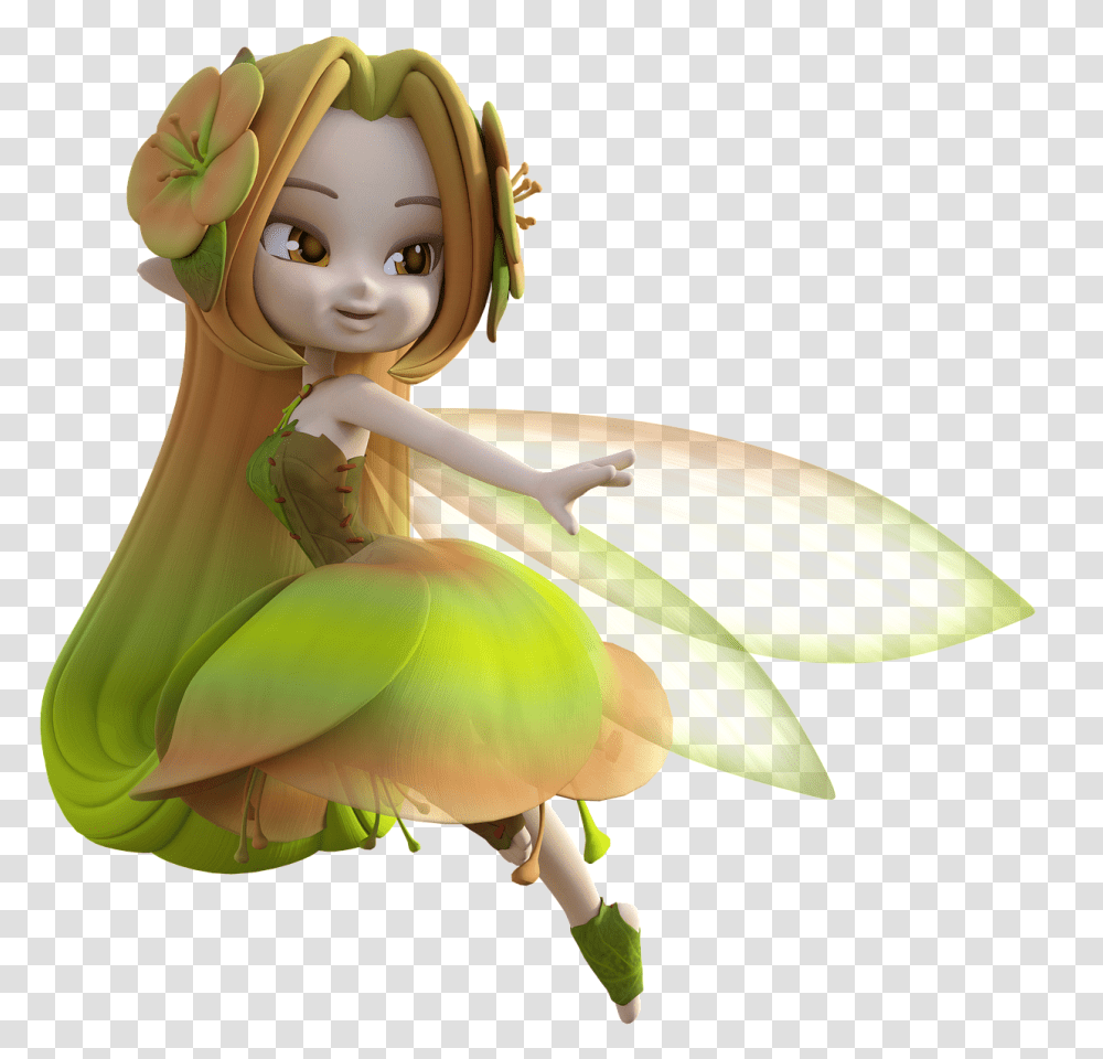 Fairy, Doll, Toy, Animal, Invertebrate Transparent Png