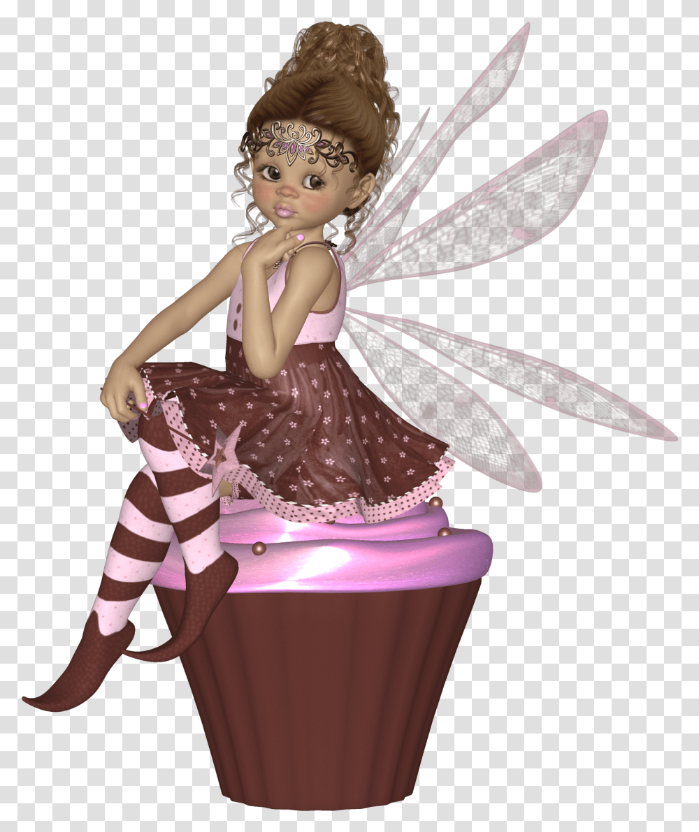 Fairy, Doll, Toy, Barbie, Figurine Transparent Png