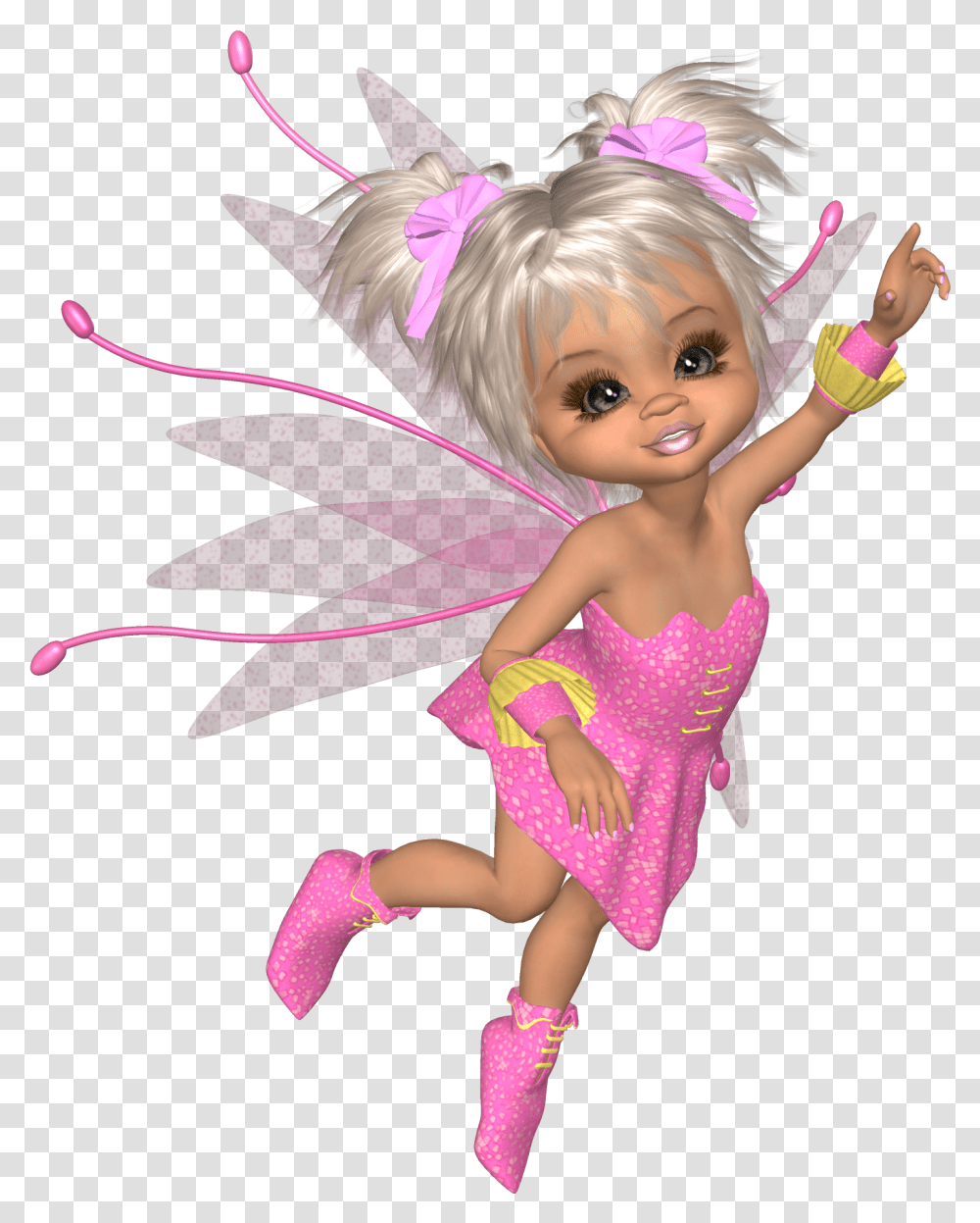 Fairy, Doll, Toy, Person, Human Transparent Png