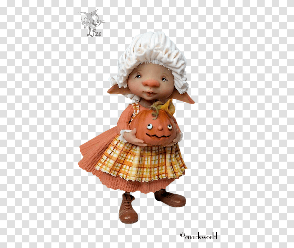 Fairy Dolls Fairy Houses Biscuit Clay Fairies Clay Doll, Toy, Apparel, Person Transparent Png