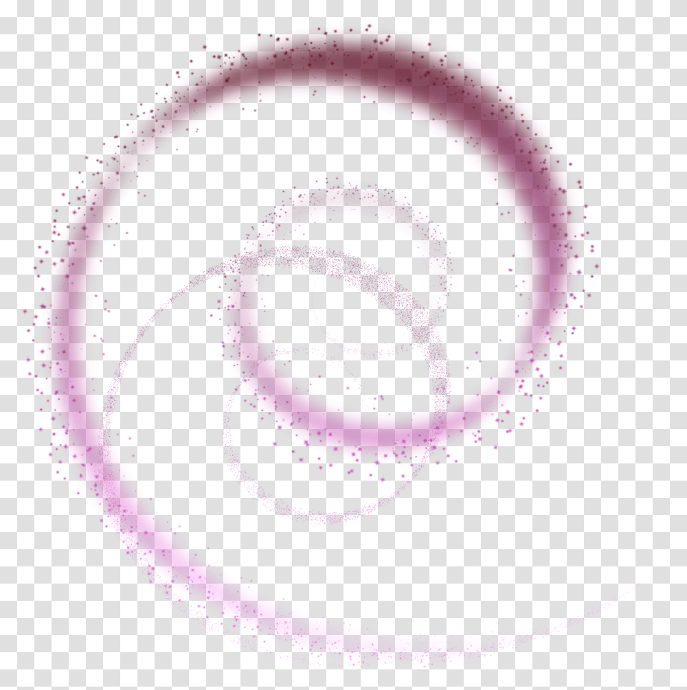 Fairy Dust 5 Image Circle, Spiral, Coil, Tape, Rug Transparent Png