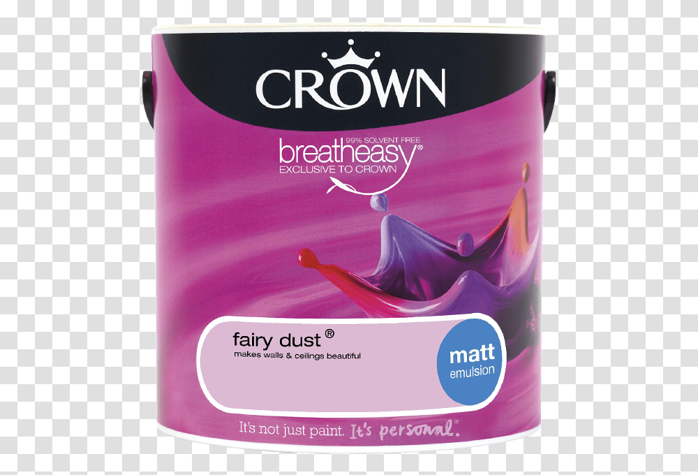 Fairy Dust Matt Standard Emulsion Crown Paints Crown Paint Fairy Dust, Plant, Text, Lingerie, Underwear Transparent Png
