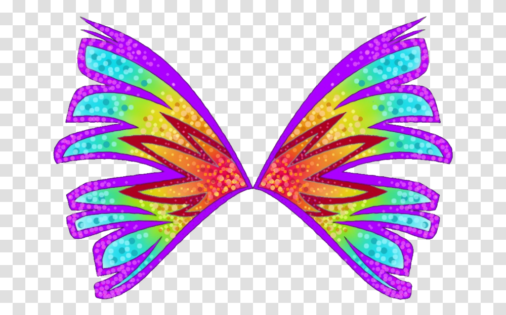 Fairy Fairywings Colorful Colorfulwings Angelwings Sirenix, Purple, Ornament, Pattern Transparent Png
