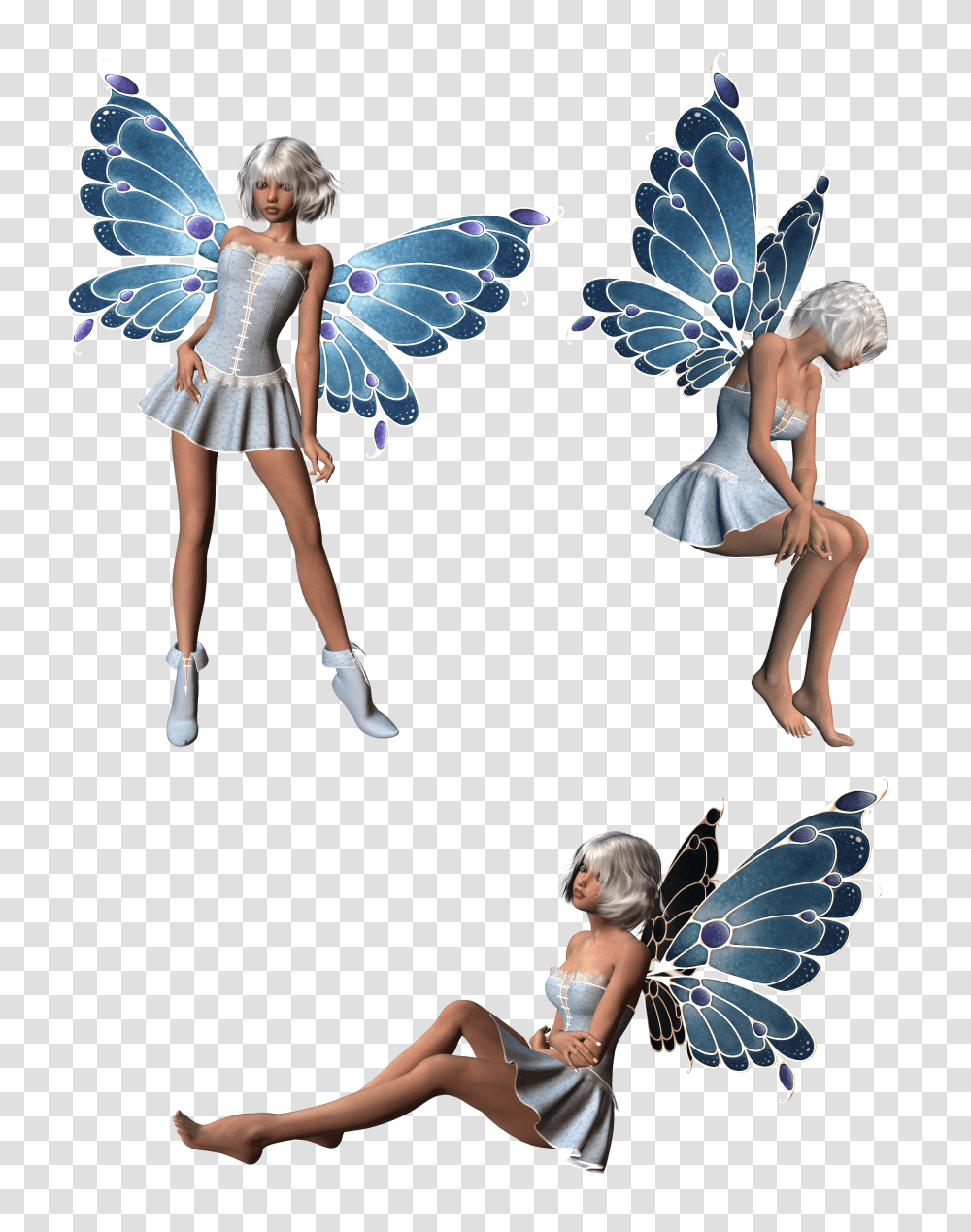 Fairy, Fantasy, Figurine, Person, Human Transparent Png