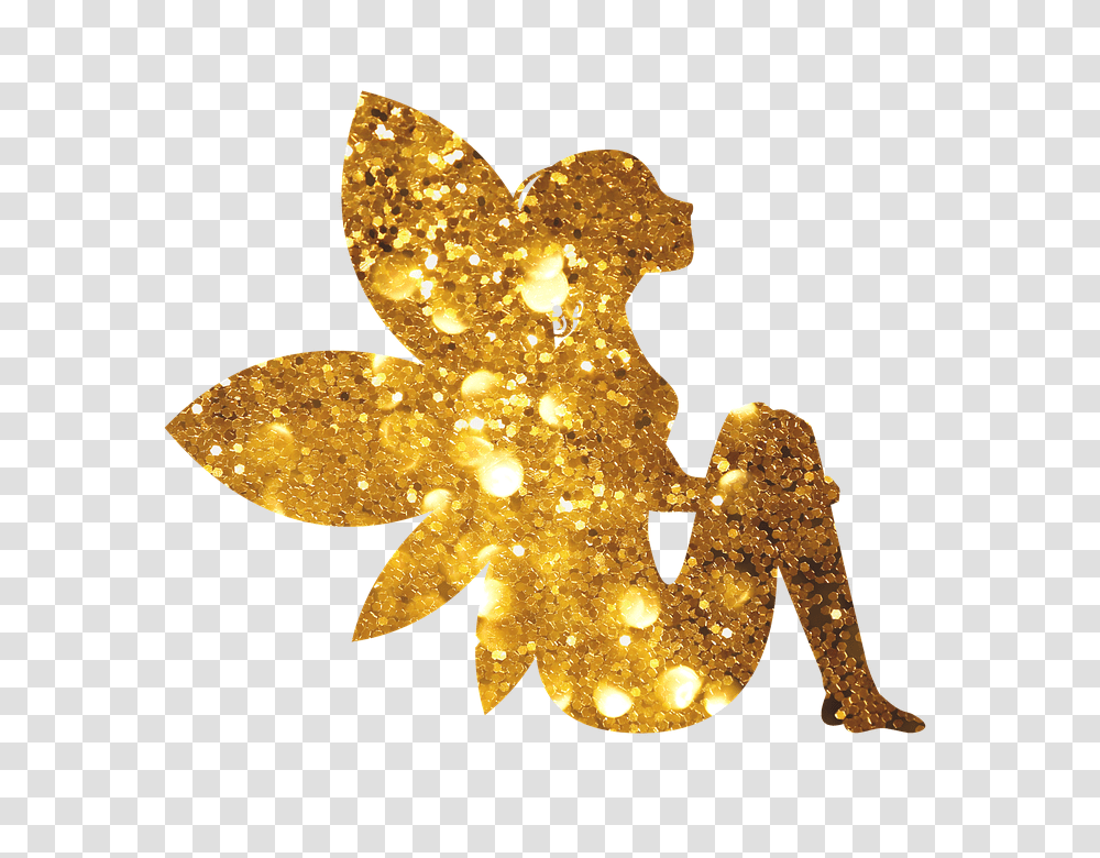 Fairy, Fantasy, Gold, Light, Chandelier Transparent Png