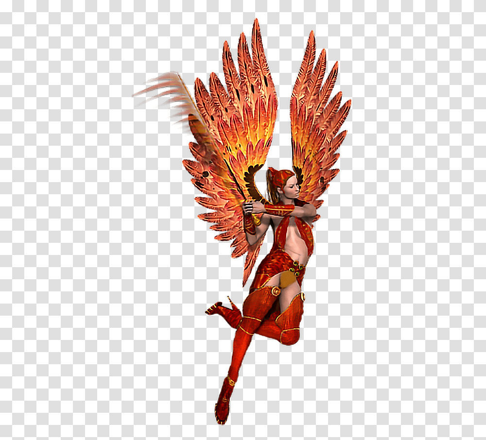 Fairy Fantasy Magic Girl Sword Warrior Wings Fairy Warrior, Person, Crowd, Festival, Carnival Transparent Png