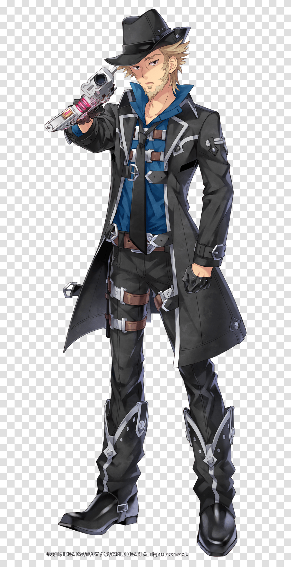 Fairy Fencer F Advent Dark Force Fang Costume, Coat, Overcoat, Person Transparent Png