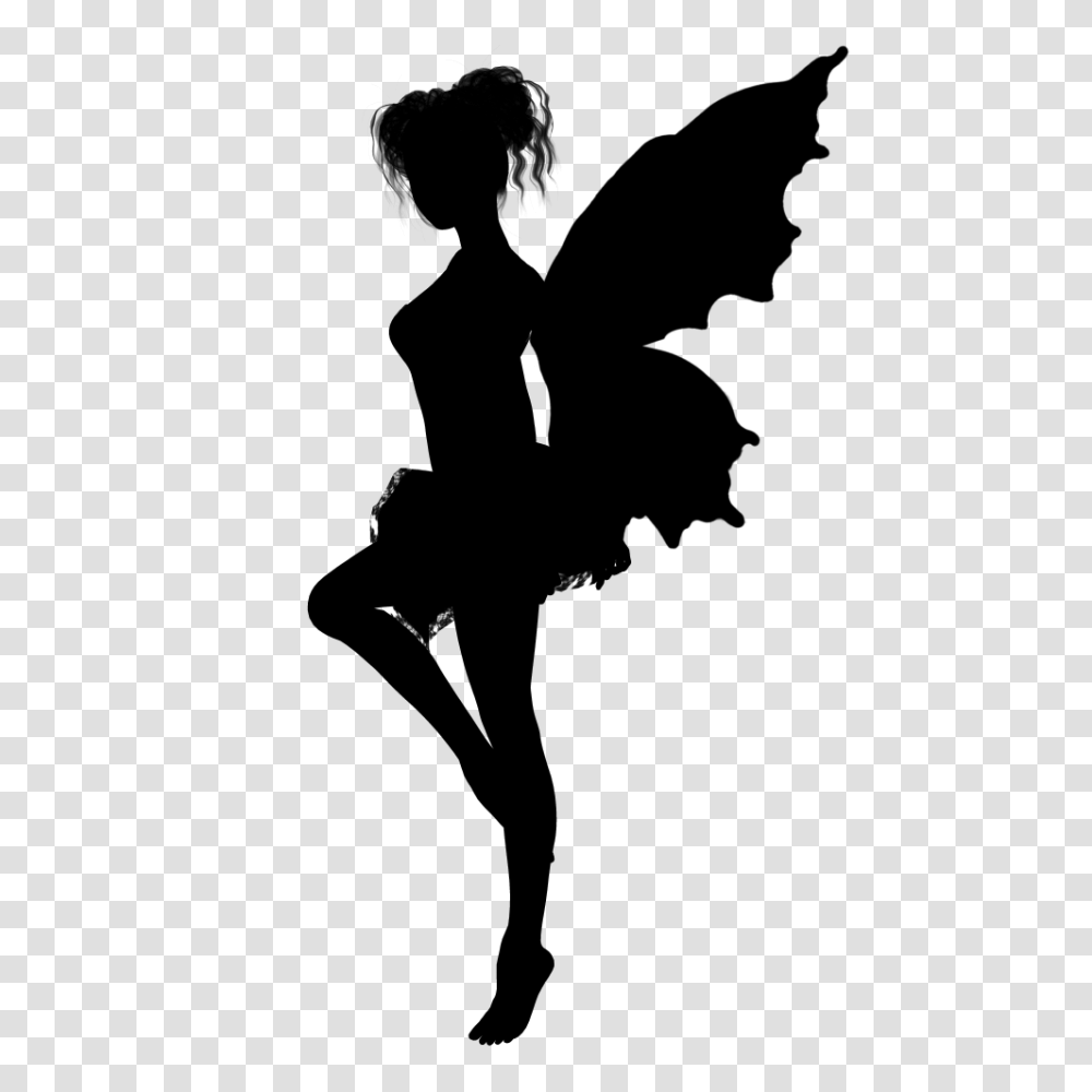 Fairy Images Free Download, Silhouette, Person, Human, Stencil Transparent Png