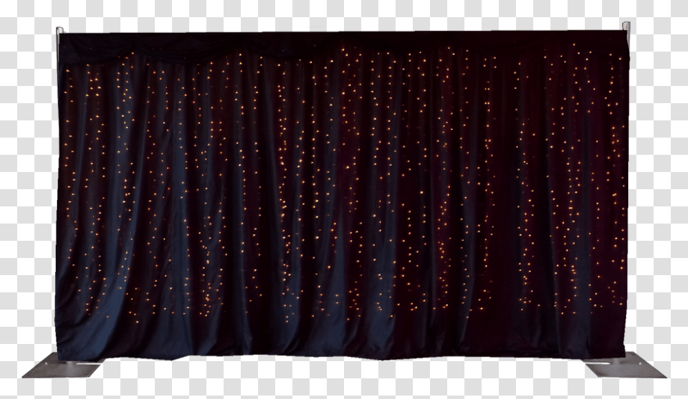 Fairy Light Backdrop Window Valance, Stage, Interior Design, Indoors, Screen Transparent Png