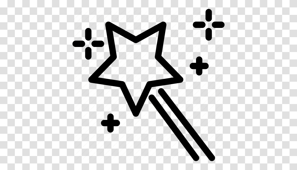 Fairy Magic Star Tale Wand Icon, Star Symbol, Piano, Leisure Activities Transparent Png