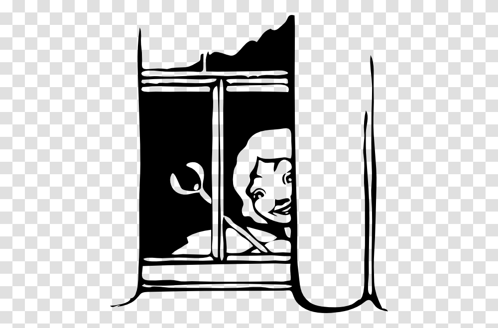 Fairy Peeking In Window Clip Arts For Web, Door, Stencil, Furniture, Prison Transparent Png