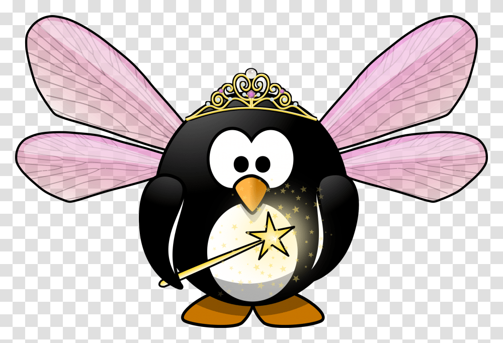 Fairy Penguin Clip Arts Penguin Fairy, Accessories, Accessory, Jewelry, Animal Transparent Png