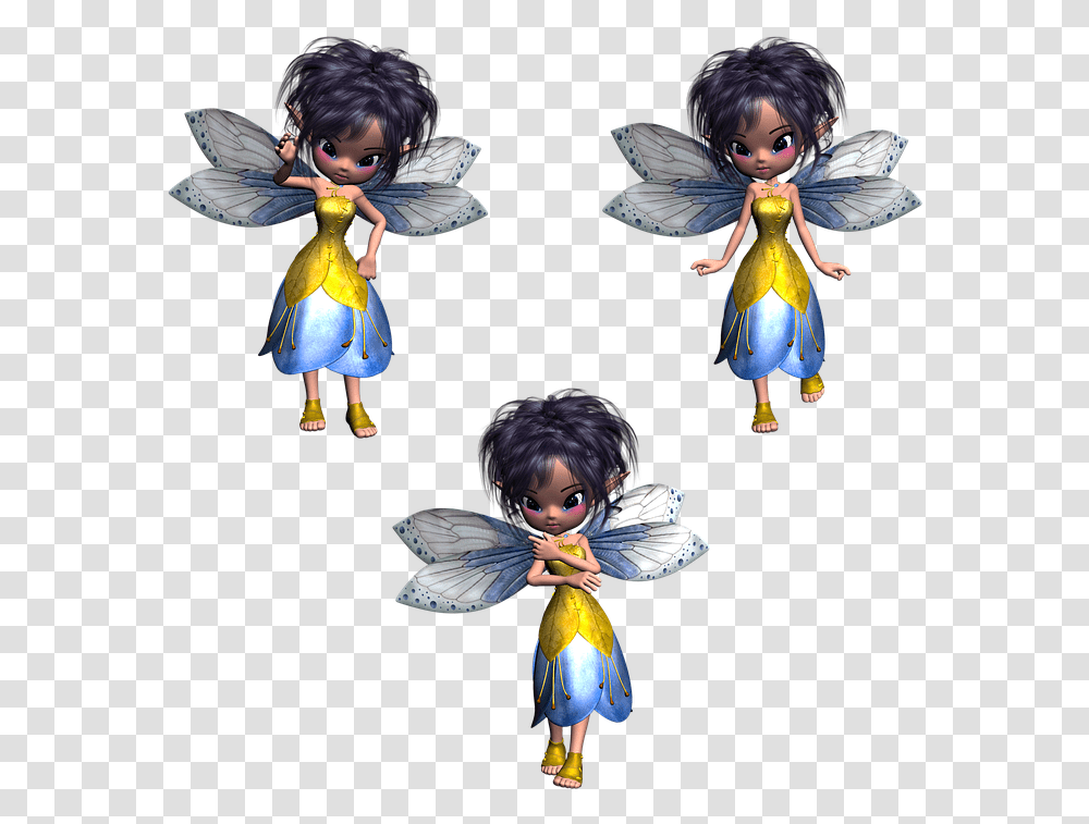 Fairy Sprite Elf Pixie Fantasy Magic Faerie Mythical Creature Magic Fairy Pixie Elf Sprite Pixie, Doll, Toy, Figurine, Person Transparent Png
