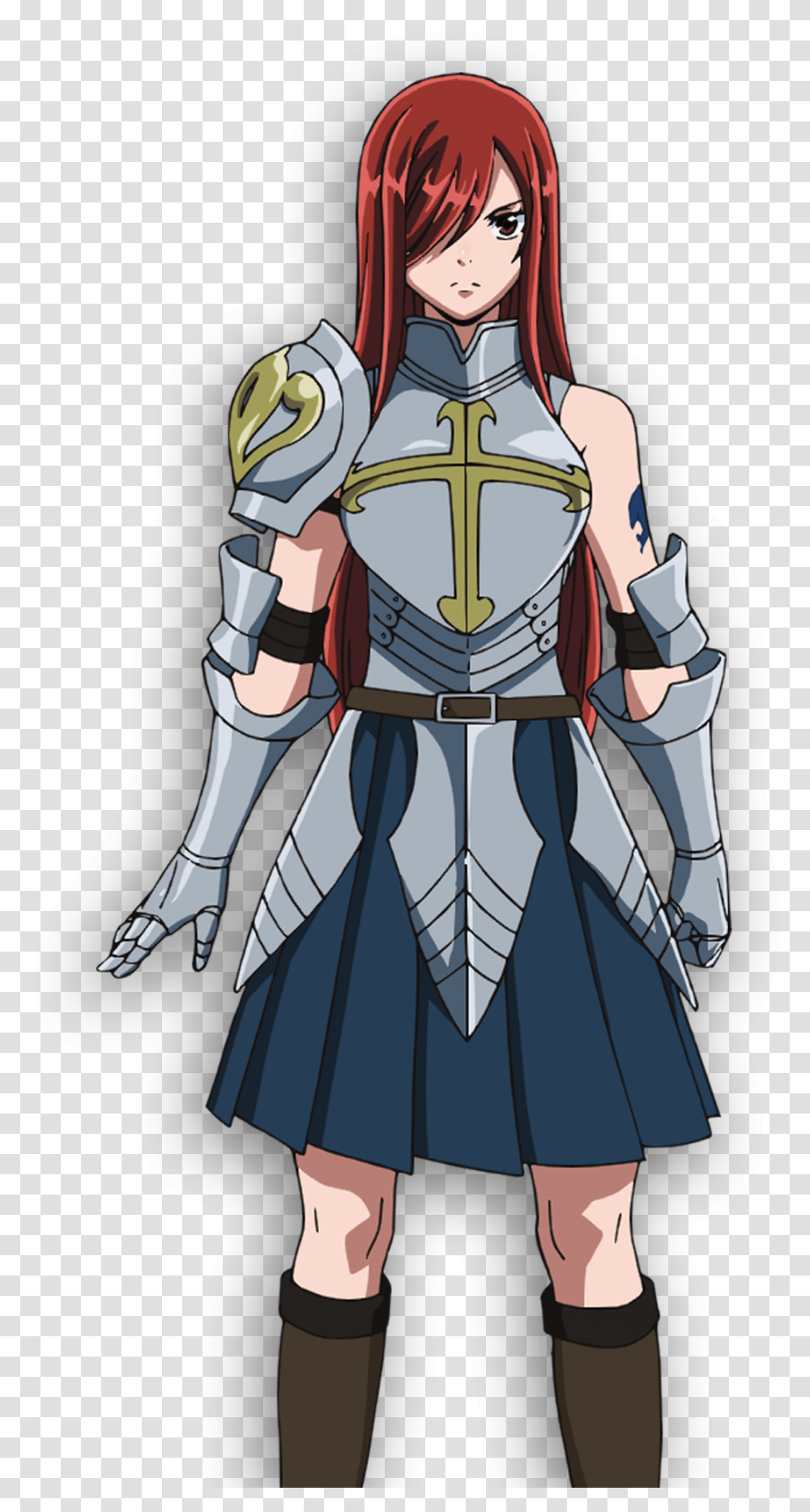 Fairy Tail Erza Scarlet Fairy Tail New Character Designs, Person, Human, Knight, Pillow Transparent Png