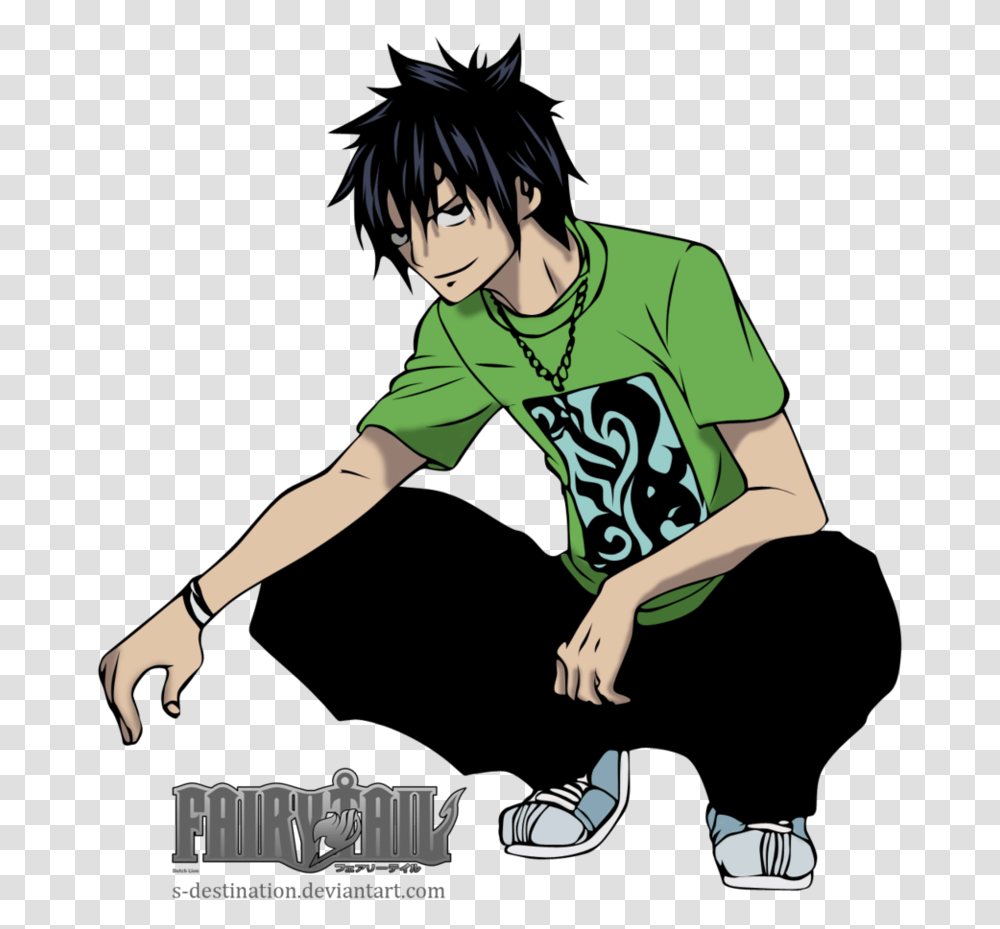 Fairy Tail Gray Fullbuster, Apparel, Person, Human Transparent Png