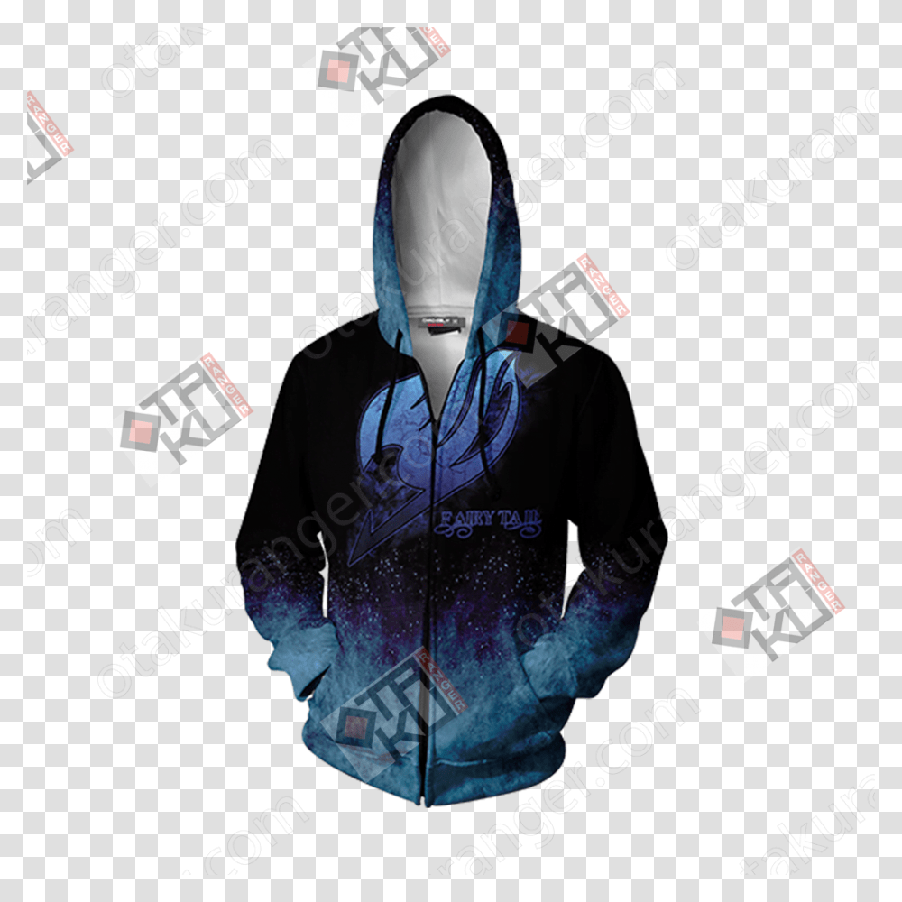 Fairy Tail Gray New Unisex Cosplay Zip Up Hoodie Jacket Hoodie, Apparel, Person, Human Transparent Png