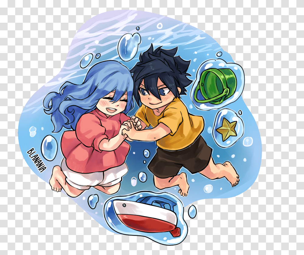 Fairy Tail Juvia And Gruvia Image Studio Ghibli And Fairy Tail, Person, Outdoors, Nature Transparent Png