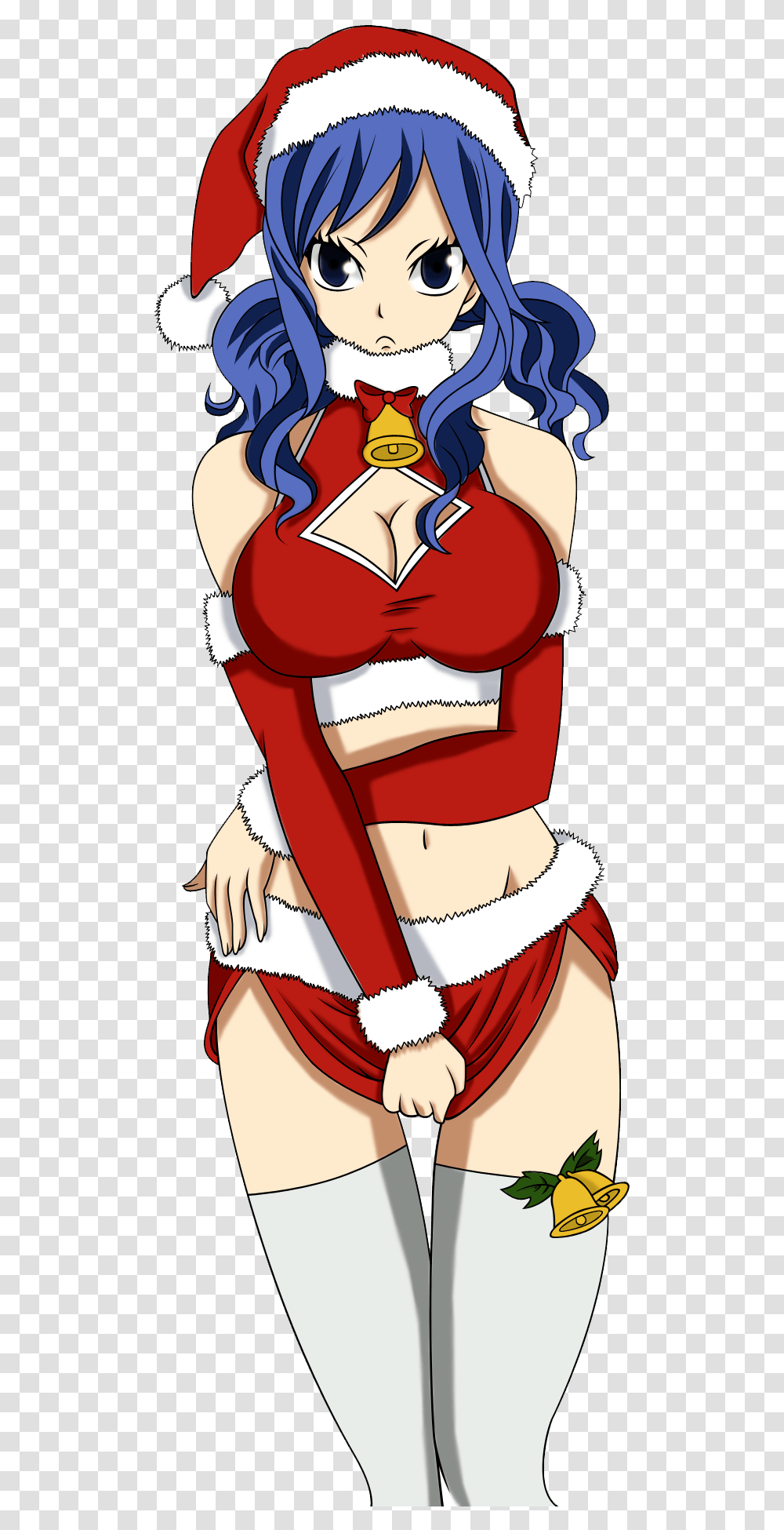 Fairy Tail Juvia Christmas, Label, Person, Human Transparent Png