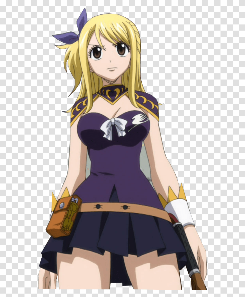 Fairy Tail Lucy 6 Image Lucy Anime Fairy Tail, Comics, Book, Manga, Clothing Transparent Png