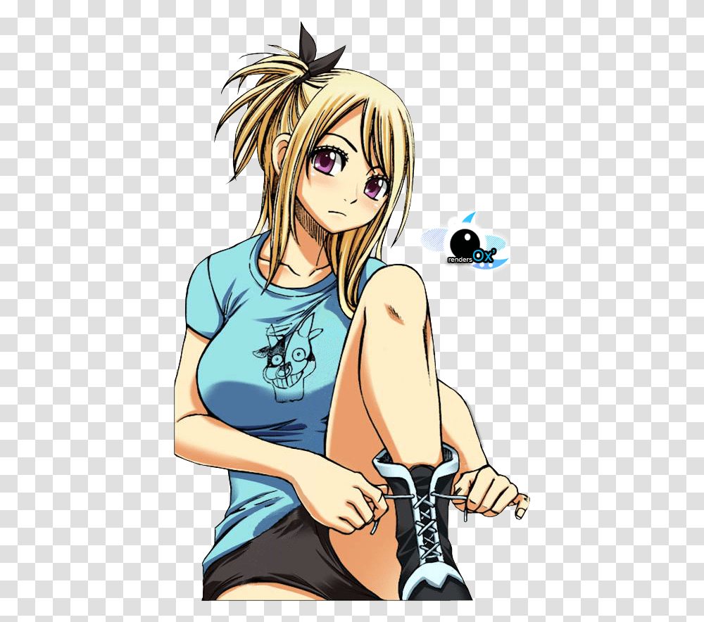 Fairy Tail Lucy, Comics, Book, Manga, Person Transparent Png