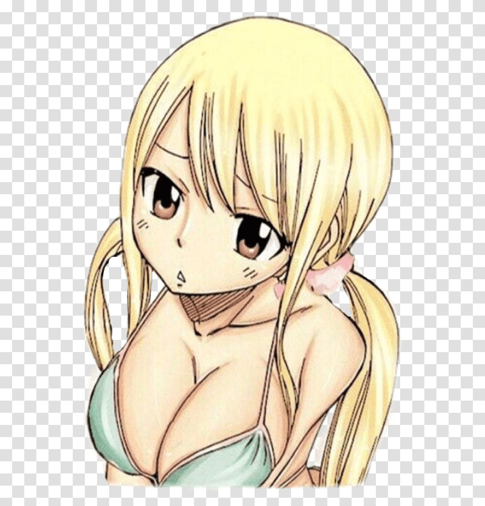 Fairy Tail Lucy Kawaii, Manga, Comics, Book, Helmet Transparent Png