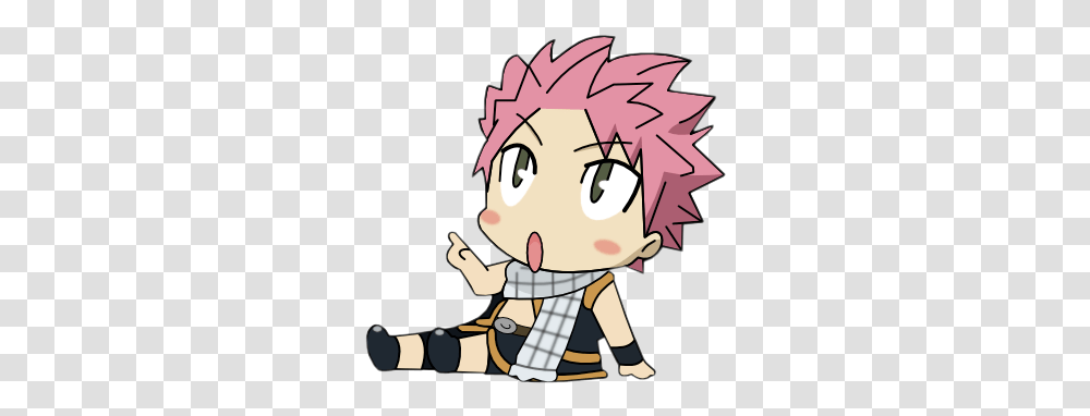 Fairy Tail Natsu Chibi Discovered By Rania Chibi Fairy Tail, Manga, Comics, Book, Poster Transparent Png