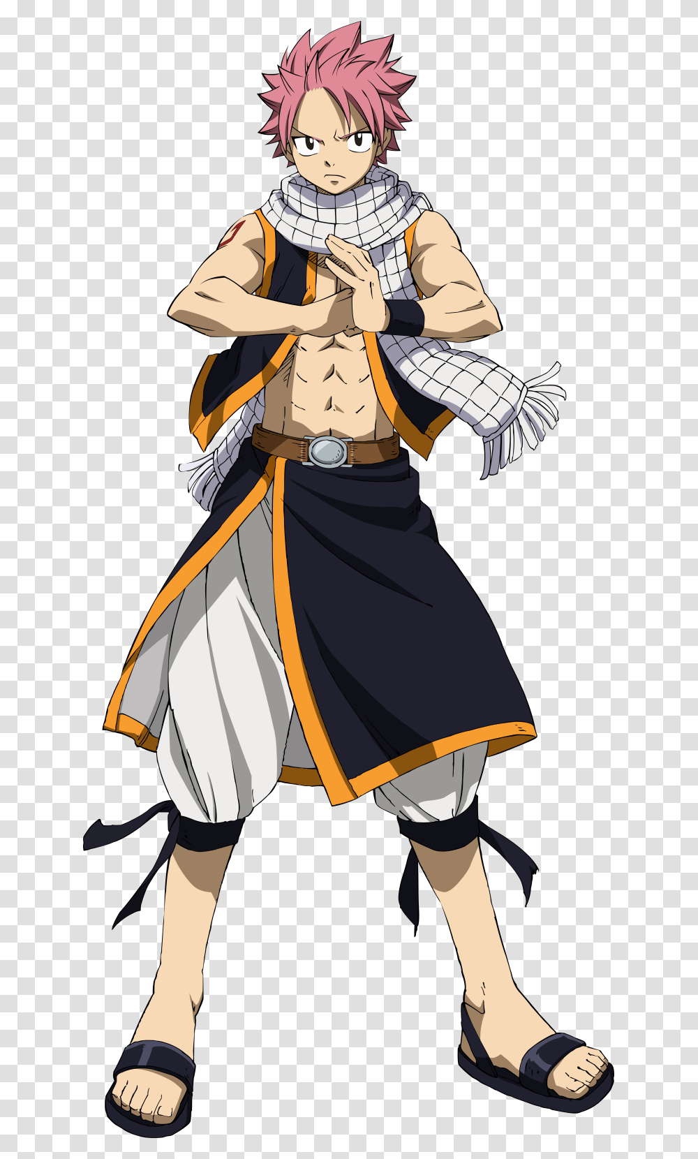 Fairy Tail Natsu Dragneel Cosplay Costume Download Fairy Tail Natsu Outfit, Person, Manga, Comics Transparent Png