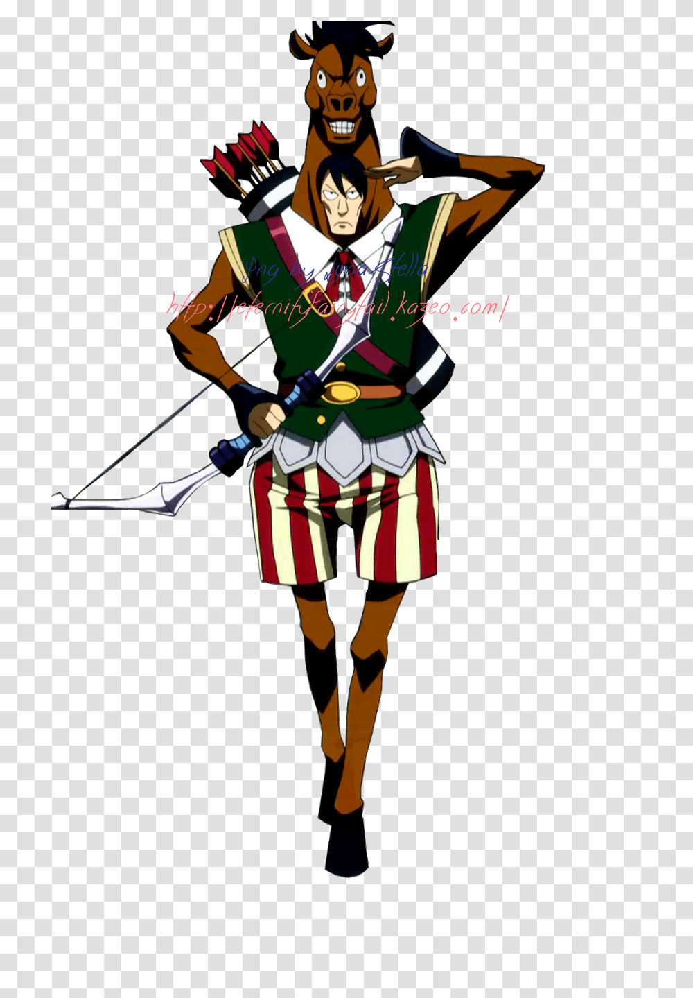 Fairy Tail, Person, Human, Costume, Archery Transparent Png