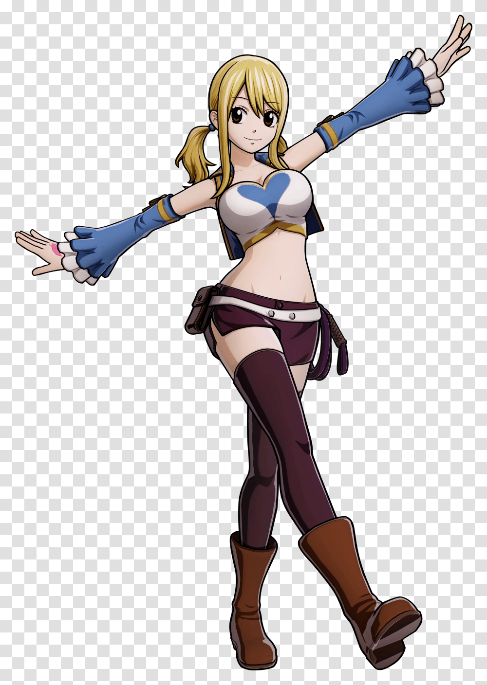 Fairy Tail Ps4 Lucy, Manga, Comics, Book, Person Transparent Png
