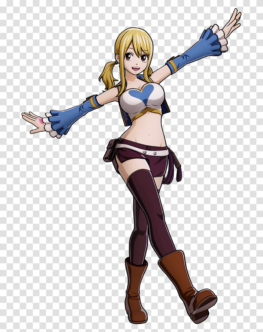 Fairy Tail Rpg Lucy, Manga, Comics, Book, Costume Transparent Png