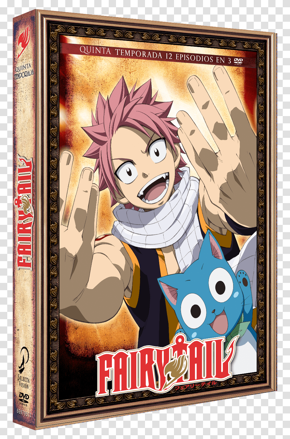 Fairy Tail Season 5 Dvd Fairy Tail, Comics, Book, Poster, Advertisement Transparent Png
