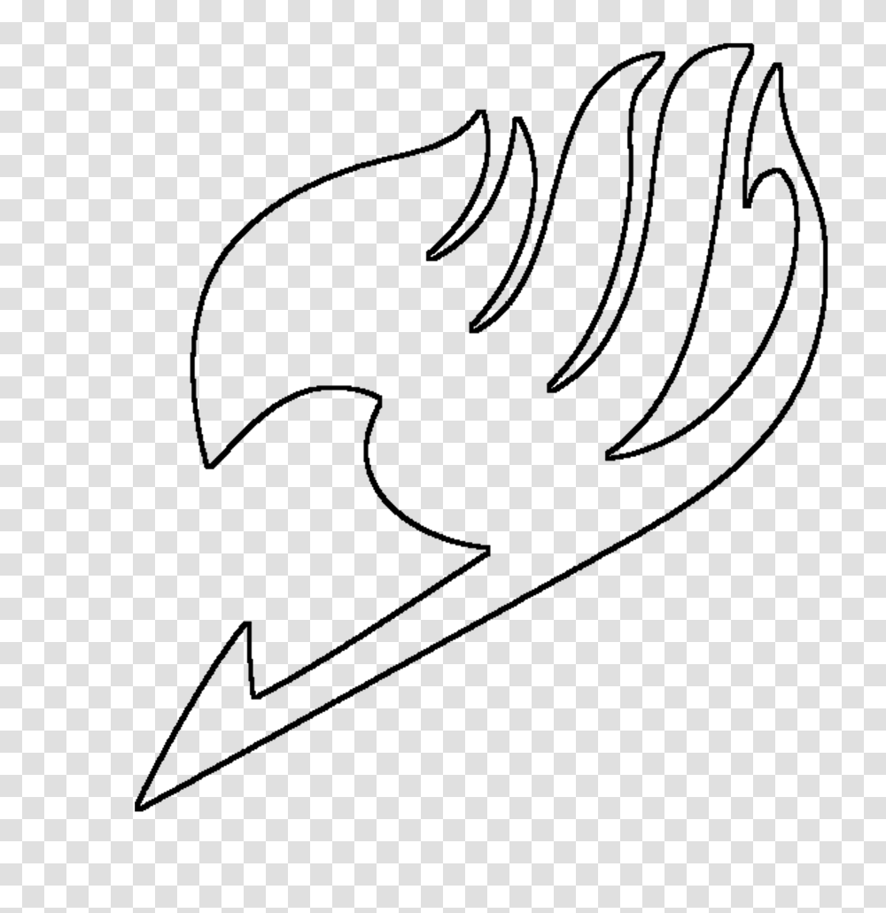 Fairy Tail Symbol Lineart, Gray, World Of Warcraft Transparent Png