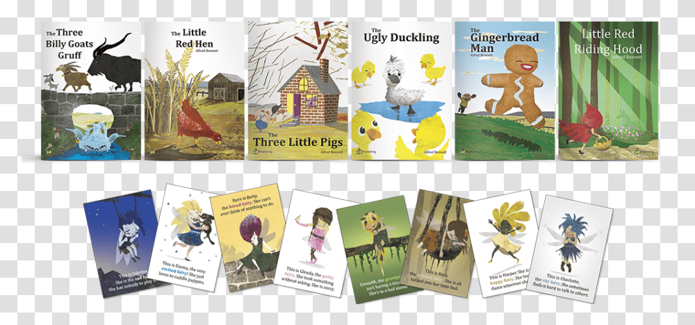 Fairy Tale Big Set Of With Free Flyer, Advertisement, Poster, Paper, Bird Transparent Png