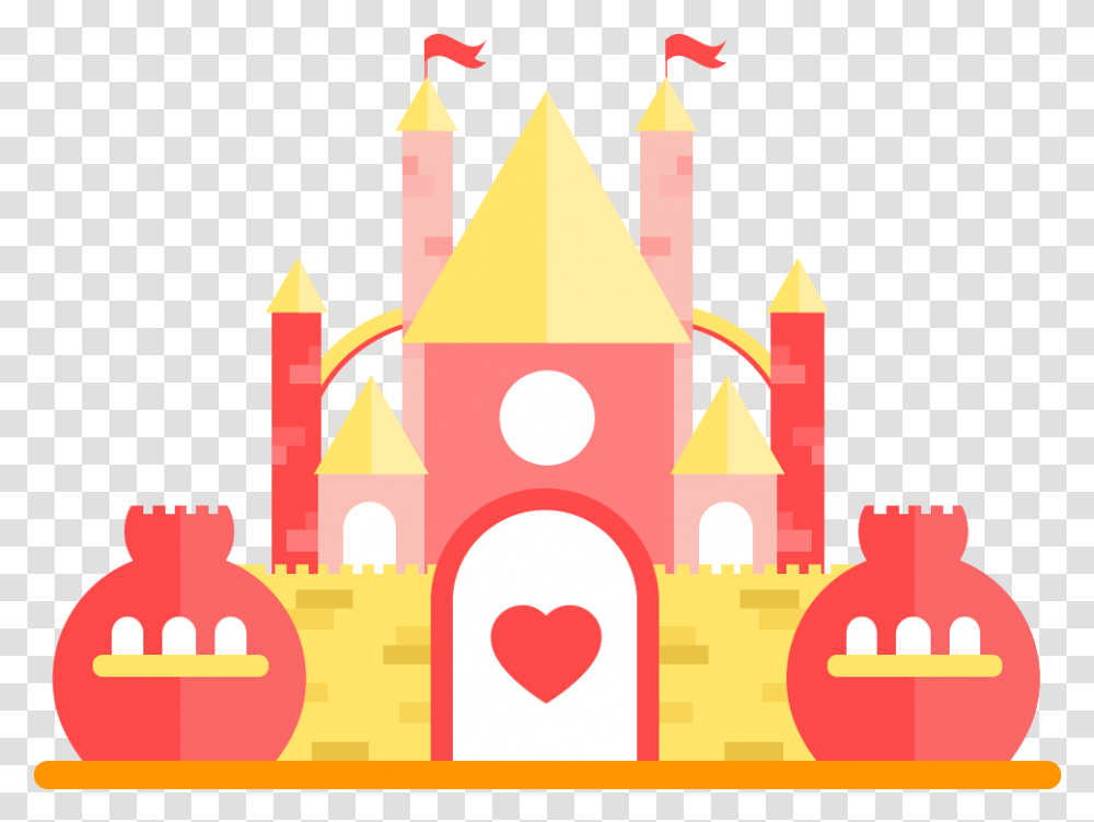 Fairy Tale Castle Icon Vector Graphics, Architecture, Building, Diwali Transparent Png