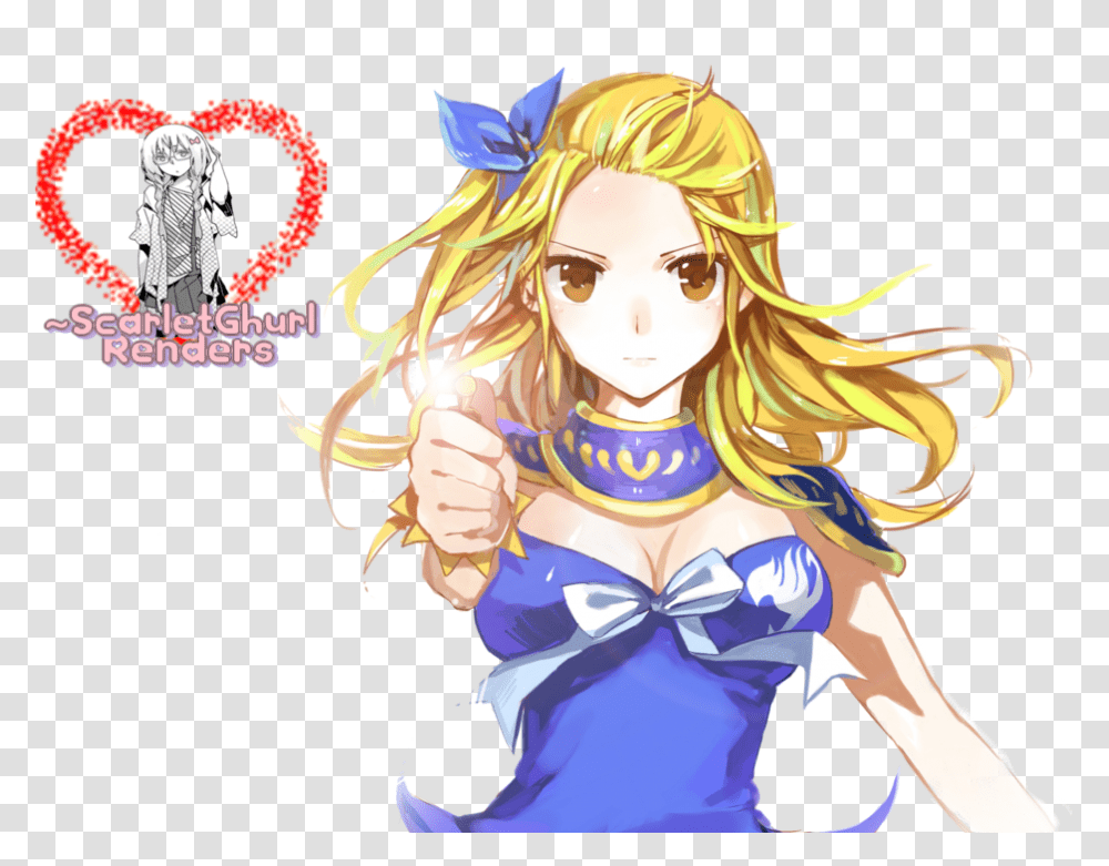 Fairy Tale Characters Anime Lucy Download Lucy Heartfilia Hd, Manga, Comics, Book, Person Transparent Png