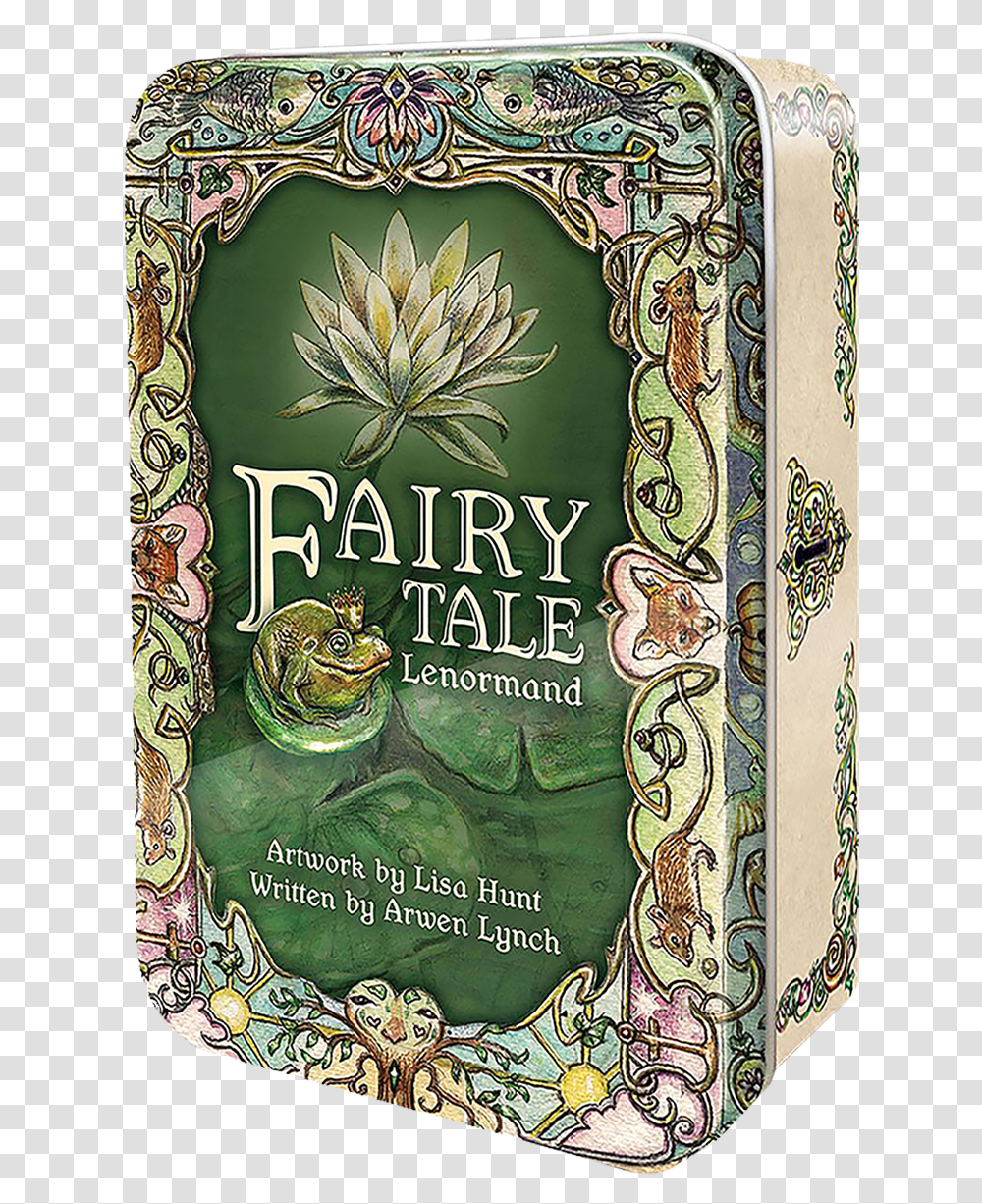 Fairy Tale Lenormand Tarot Tin Box, Floral Design, Pattern Transparent Png